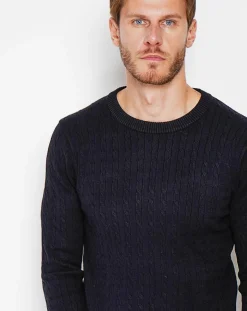 Pull Pierre noir-Cachemire & Jo Discount