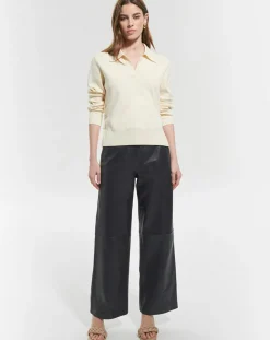 Pull Polo ecru-Zapa New