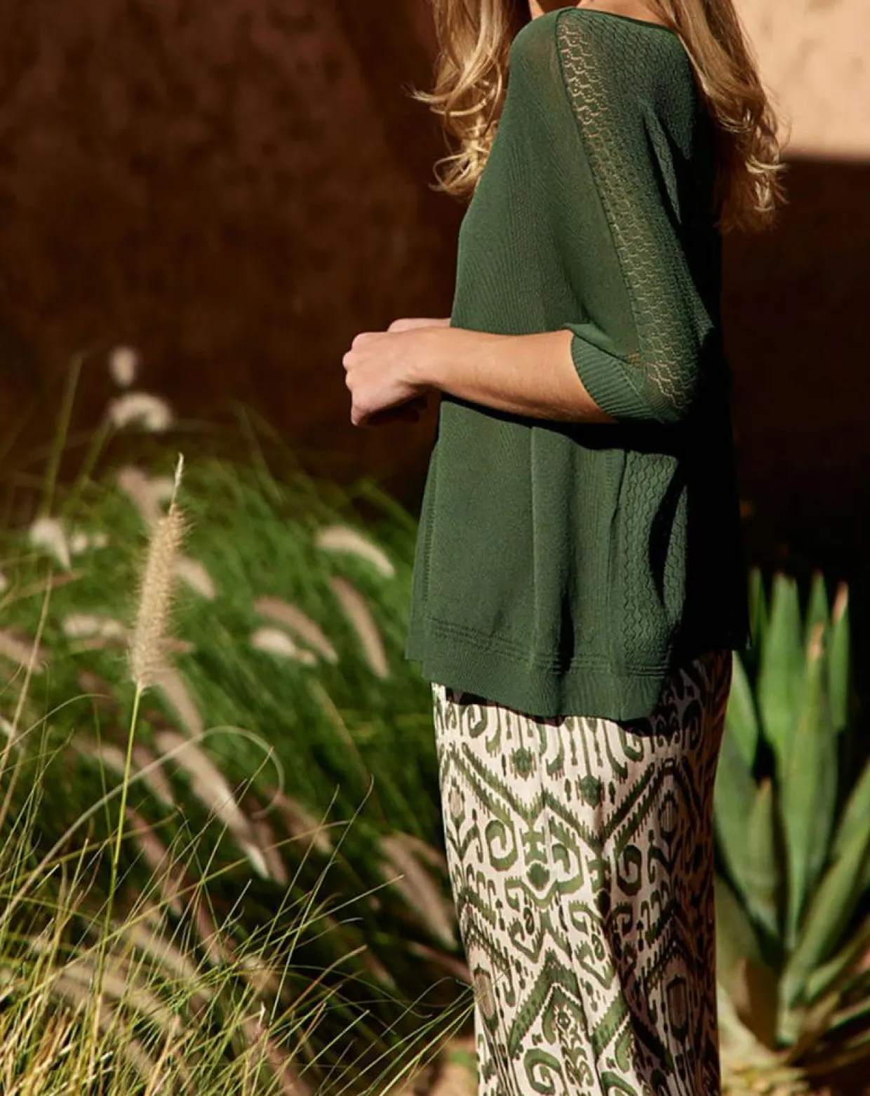 Pull Pretty sauge-Lauren Vidal Hot
