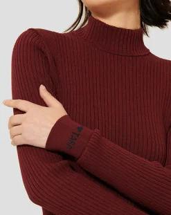 Femme Tara Jarmon Pulls^Pull Prudie bordeaux