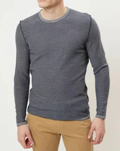 Pull rayé bleu marine-Marc O'Polo Best