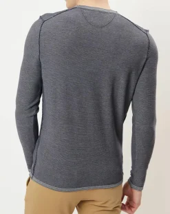 Pull rayé bleu marine-Marc O'Polo Best