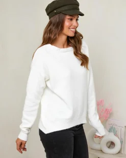 Femme Soft Cashmere Pulls^Pull Rose écru