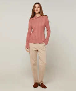 Femme Rodier Pulls^Pull Salomé en Laine mélangée bois de rose