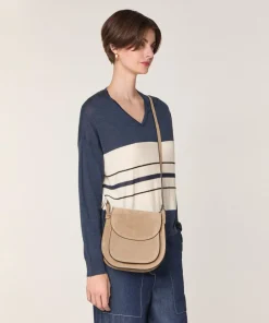 Femme Rodier Pulls^Pull Saoirse 100% Laine col V rayures bleu denim