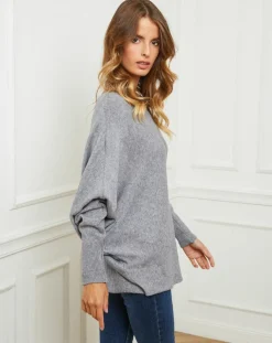 Femme Fleur de cachemire Pulls^Pull Sarah gris