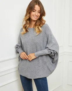 Femme Fleur de cachemire Pulls^Pull Sarah gris