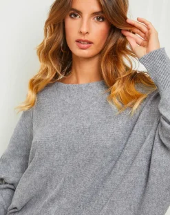 Femme Fleur de cachemire Pulls^Pull Sarah gris