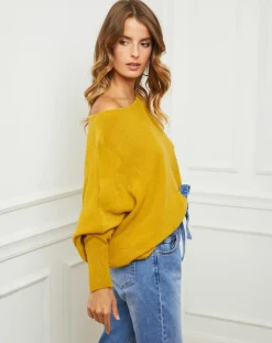 Femme Fleur de cachemire Pulls^Pull Sarah moutarde