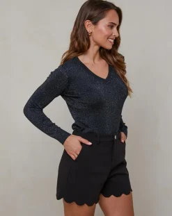 Pull Senda noir-Soft Cashmere