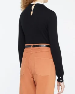 Pull Sophie noir-Yerse Sale