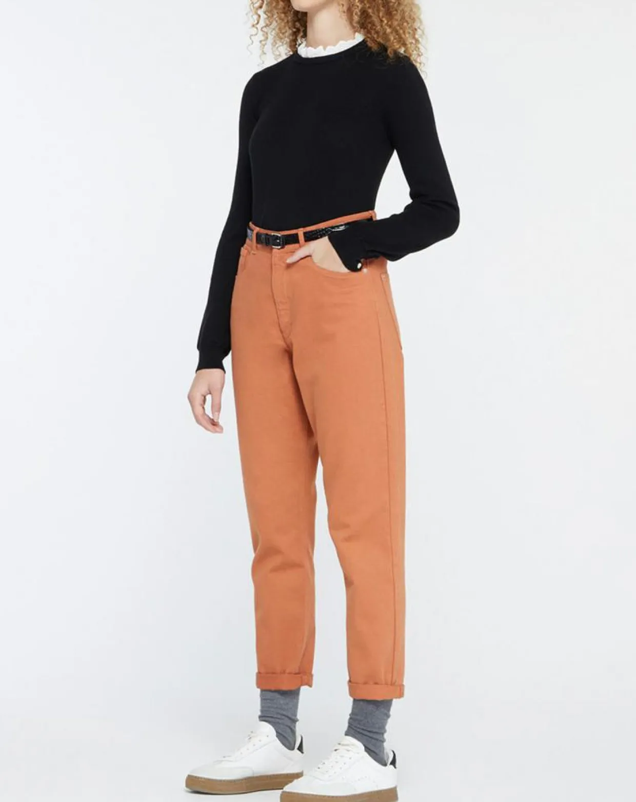 Pull Sophie noir-Yerse Sale