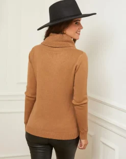 Femme L'Armoire de Suzette Pulls^Pull Stessy camel