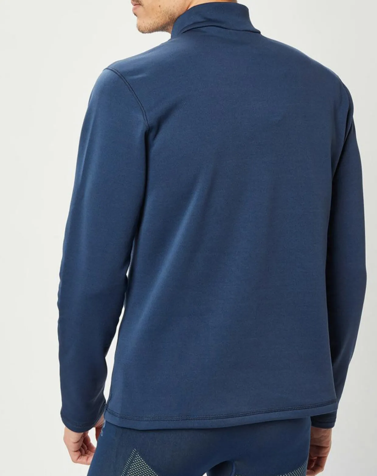 Pull technique col zippé Berra bleu-Odlo Hot