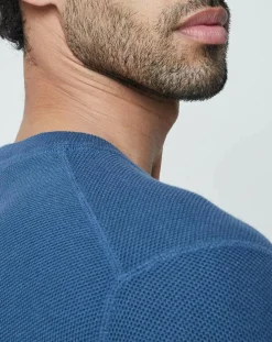 Pull Textured bleu moyen-Dockers Outlet