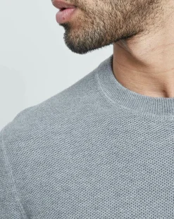 Homme Dockers Pulls^Pull Textured gris