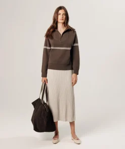 Pull Vanina col marin marron havane-Rodier Hot