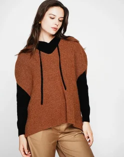 Pull Victoire marron-Cachemire & Jo Online