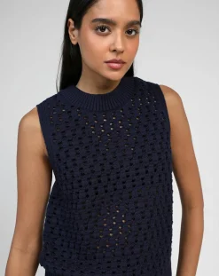 Femme An'ge Pulls^Pull Vikali navy