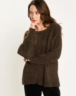 Pull Zana café-Lauren Vidal Sale