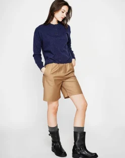Pull Zoe bleu nuit-Cachemire & Jo Hot