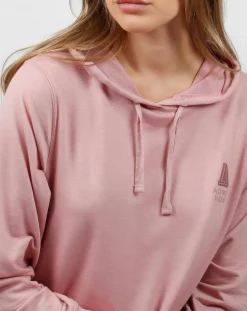 Femme Admas Lingerie, Nuit^Pyjama à capuche Make it Happen rose