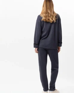 Femme Le Chat Lingerie, Nuit^Pyjama Alpaga marine