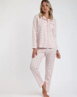 Pyjama boutonné You Are So Loved B écru-Admas Outlet