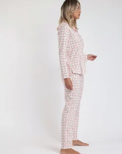 Pyjama boutonné You Are So Loved B écru-Admas Outlet