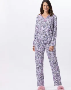 Femme Le Chat Lingerie, Nuit^Pyjama Cassie multicolore