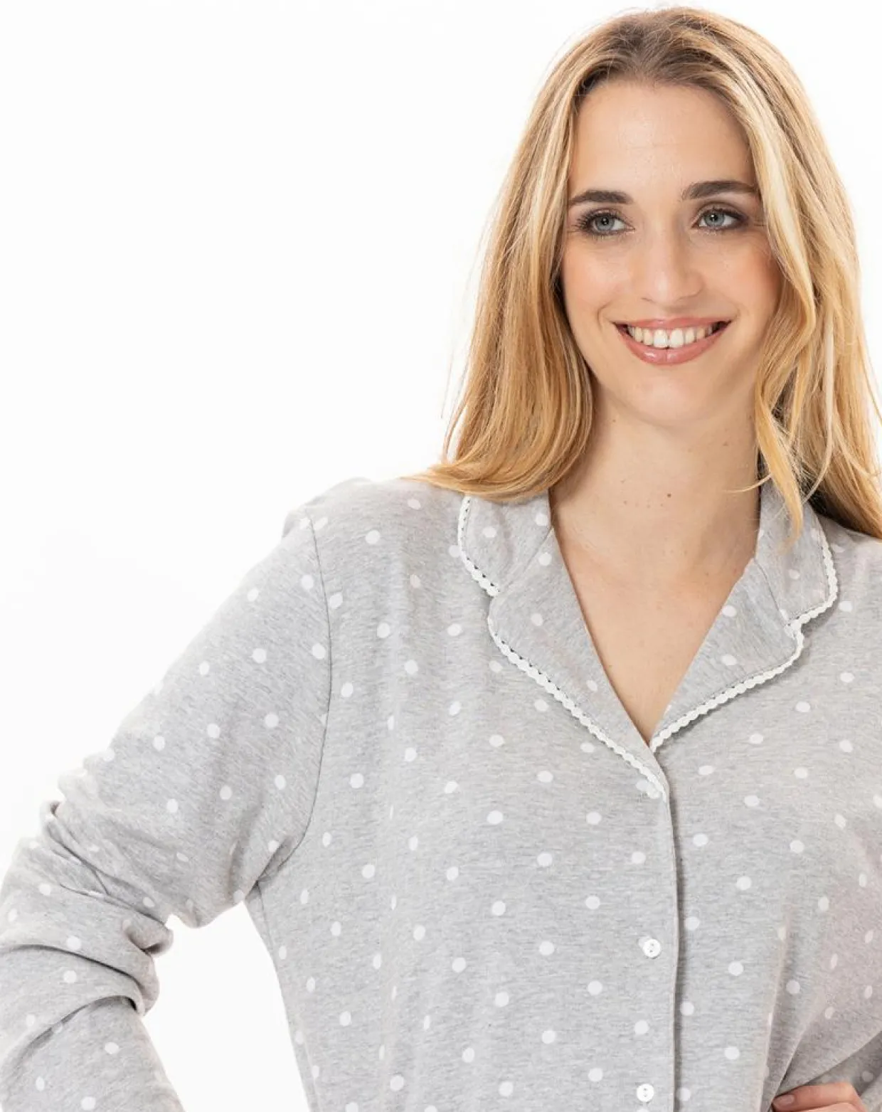 Femme Le Chat Lingerie, Nuit^Pyjama Chamade gris chiné