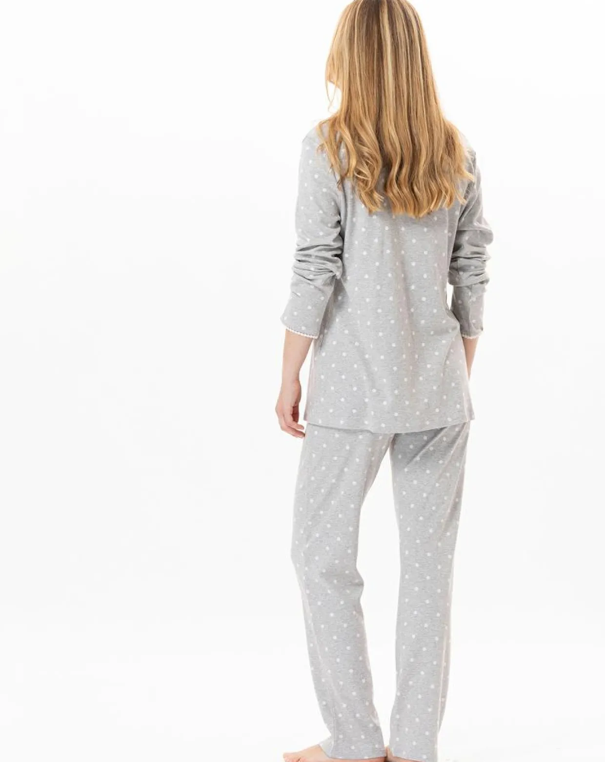 Femme Le Chat Lingerie, Nuit^Pyjama Chamade gris chiné