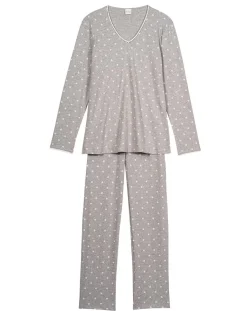 Femme Le Chat Lingerie, Nuit^Pyjama Chamade gris chiné