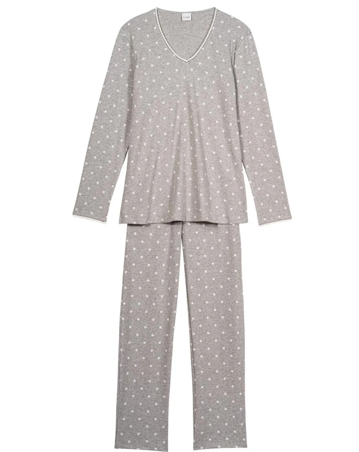 Femme Le Chat Lingerie, Nuit^Pyjama Chamade gris chiné