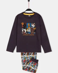 Pyjama Characters gris-Star Wars Best