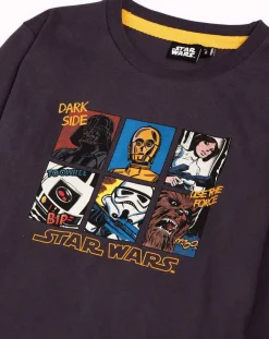 Pyjama Characters gris-Star Wars Best