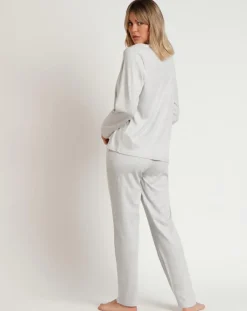 Femme Admas Lingerie, Nuit^Pyjama Classic Soft Mod A gris chiné