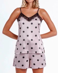 Pyjama Débardeur & Short Natalia rose-Admas Classic New
