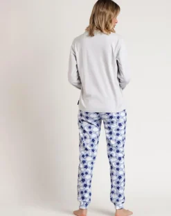 Femme Admas Lingerie, Nuit^Pyjama Dreams Come True A gris chiné