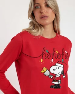 Pyjama femme Ho Ho Ho rouge-Admas Hot