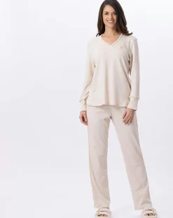 Pyjama Garance doré/écru-Le Chat Online
