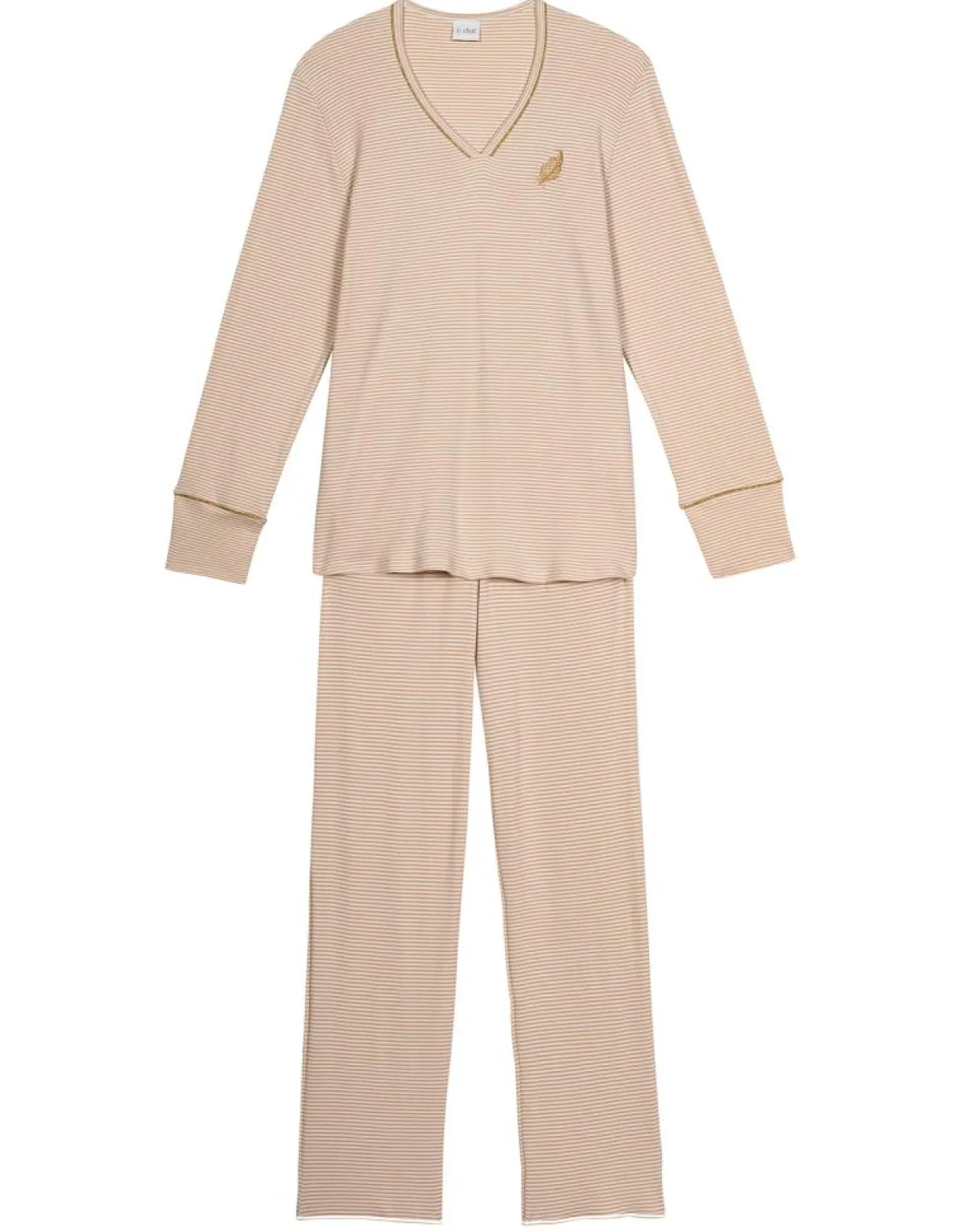 Pyjama Garance doré/écru-Le Chat Online