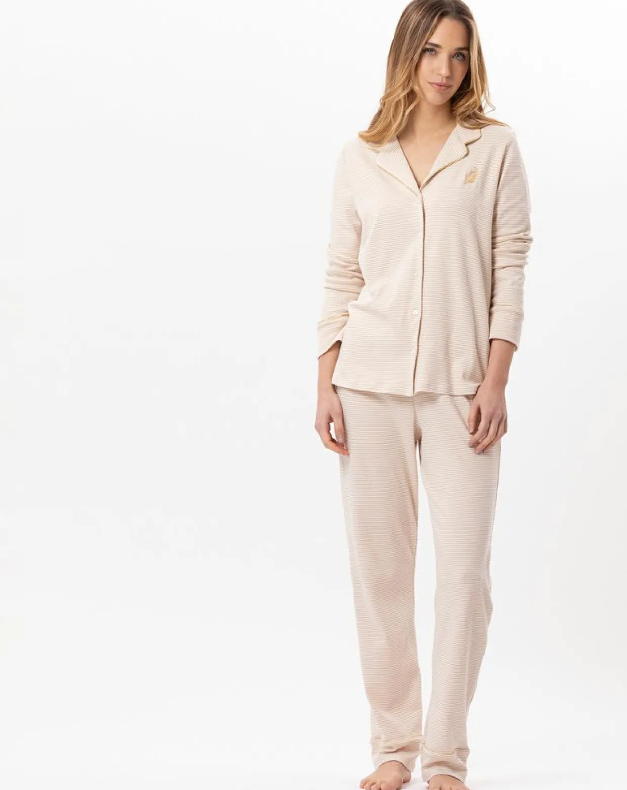 Pyjama Garance doré/écru-Le Chat Online