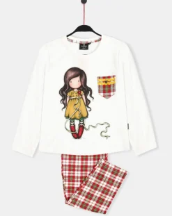Enfant Santoro Gorjuss Fille^Pyjama Girl blanc