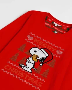 Enfant Mr Wonderful Garçon^Pyjama haut à manches longues & pantalon rouge