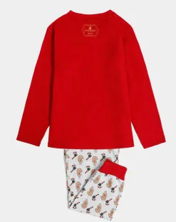 Pyjama haut à manches longues & pantalon rouge/gris-Santoro Gorjuss Best