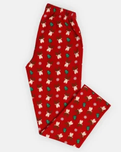 Pyjama haut à manches longues & pantalon rouge-Mr Wonderful Discount