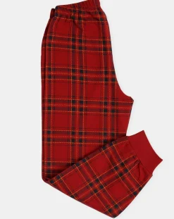 Pyjama Haut manches longues & Pantalon Mateo noir/rouge-Admas Discount