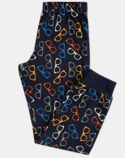 Enfant Admas Garçon^Pyjama Haut manches longues & Pantalon Akio bleu marine