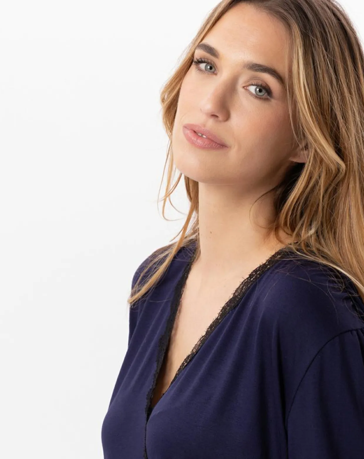 Femme Le Chat Lingerie, Nuit^Pyjama Sublime marine